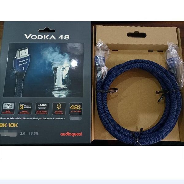 

audio cables & connectors hifi vodka -compatible cable plasma video av tv 3d and 8k ultra hd 2160p original box