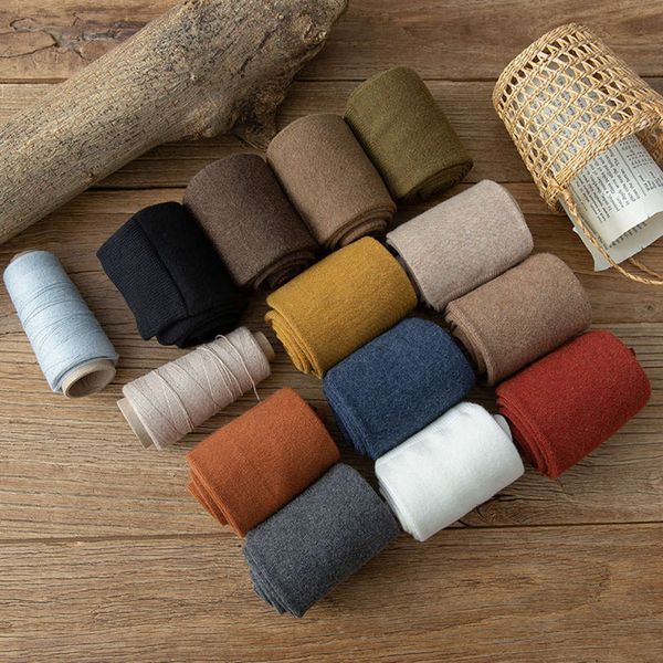 

autumn winter knee fashion color cotton, Black;white