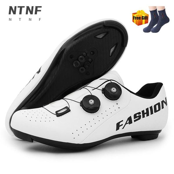 

cycling shoes men sport self-locking professional triathlon road bike track and field mtb racing women bicycle sneakers footwear, Black