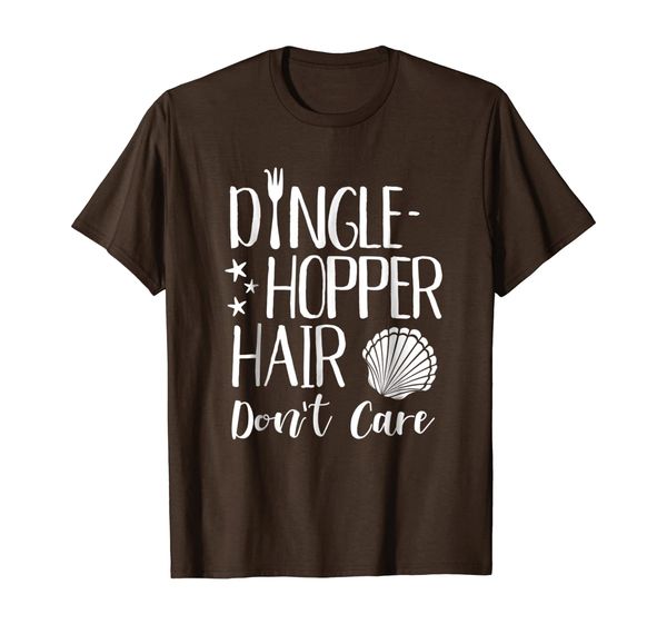

dinglehopper hair dont tee care t-shirt, White;black