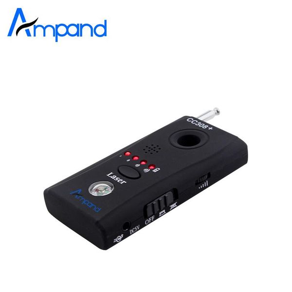 

alarm systems ampand cc308 wireless fnr full-frequency detector gsm device finder hidden cam laser lens rf signal