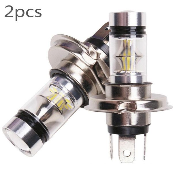 

car headlights 2*car h4 8000k 1800lm bulb 20-smd xb-d no error used to replace led bulbs brake reverse light lamp turn signal