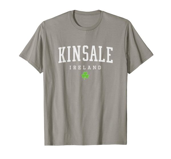 

kinsale cork ireland clover shirt - men, women's shamrock t, White;black