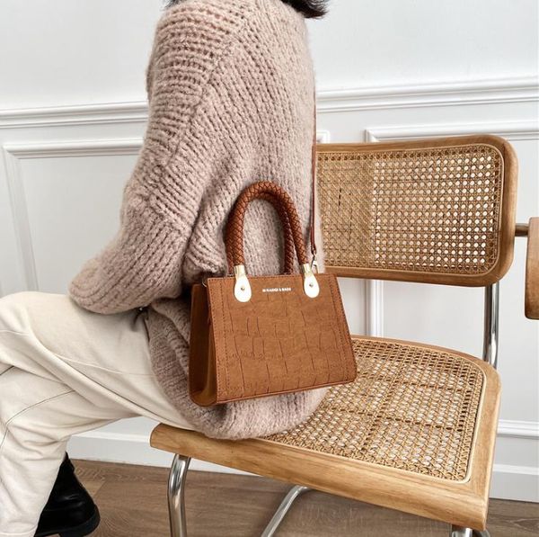 

frosted female bags texture fashion trendy one-shoulder messenger bag handbag