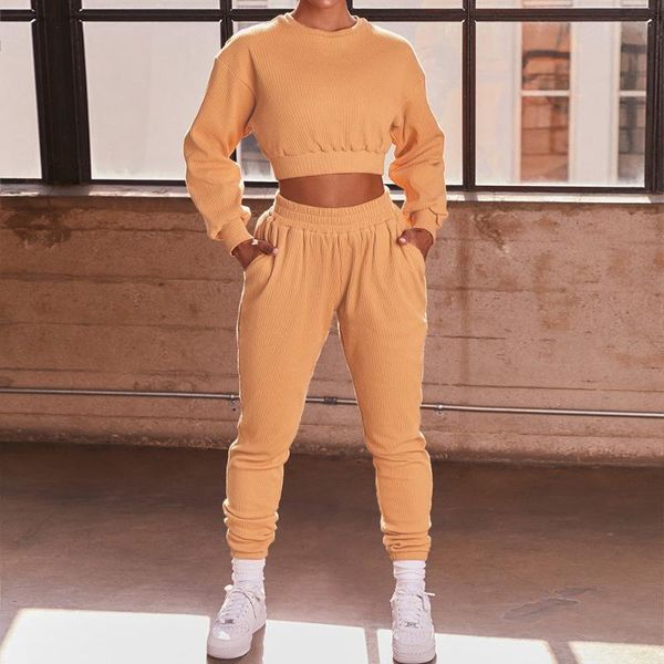 

wholesale gym 2 piece yoga fitness set women athletic sports wear high waist pants long sleeve suit lady outfits, White;red