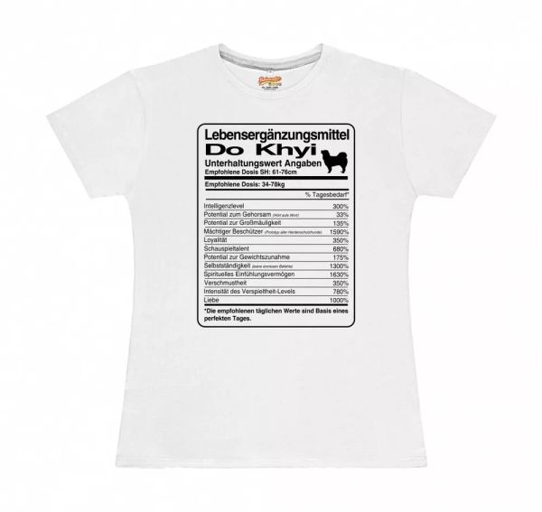

t-shirt womens dose do khyi life supplements by siviwonder, White;black