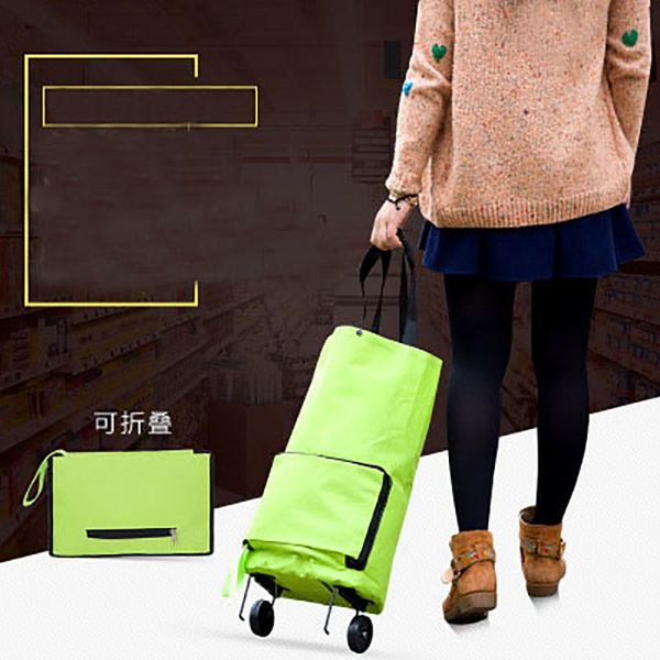 

shopping bags portable collapsible tugboat bag cart, tug