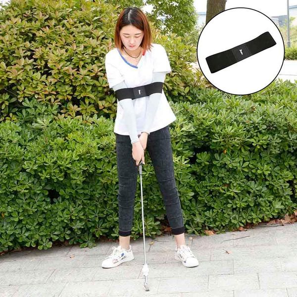 

golf training aids 39 x 7 cm elastic nylon arm posture motion correction belt beginner durable equipment