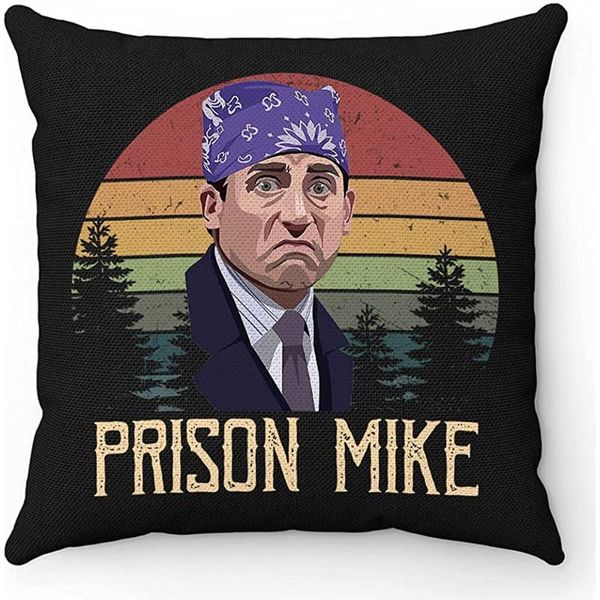 

pillow case the office michael scoprison mike vintage circle cover
