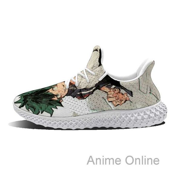 

spring midoriya izuku diy customization casual flat running shoes2sub