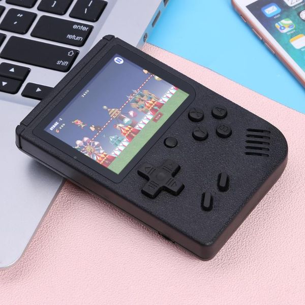 

portable game players 400 in 1 handheld games console 8 bit retro video player 3.0 inch mini pocket gamepad support two for kids gift