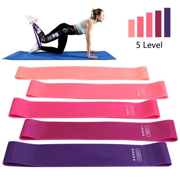

resistance bands fitness elastic crossfit exercise rubber training workout gum sport yoga strength gym equipment
