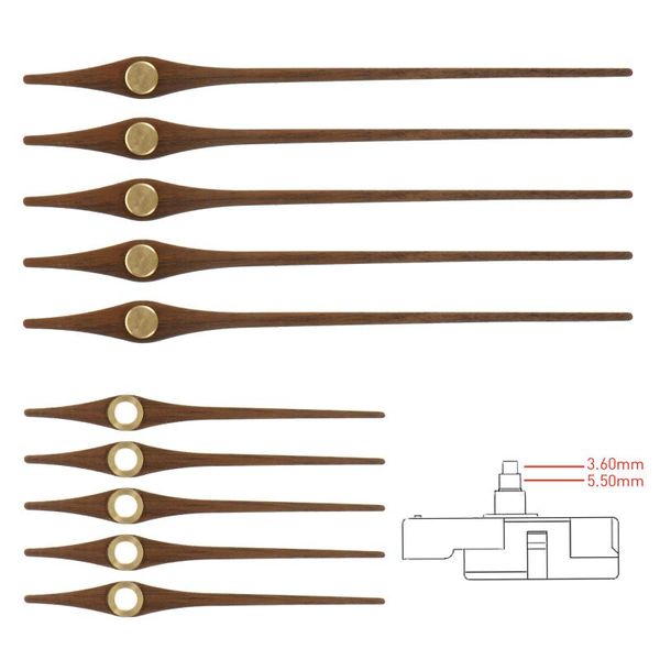

wall clocks 5 sets wooden diy clock pointer plate replacement movement part hand
