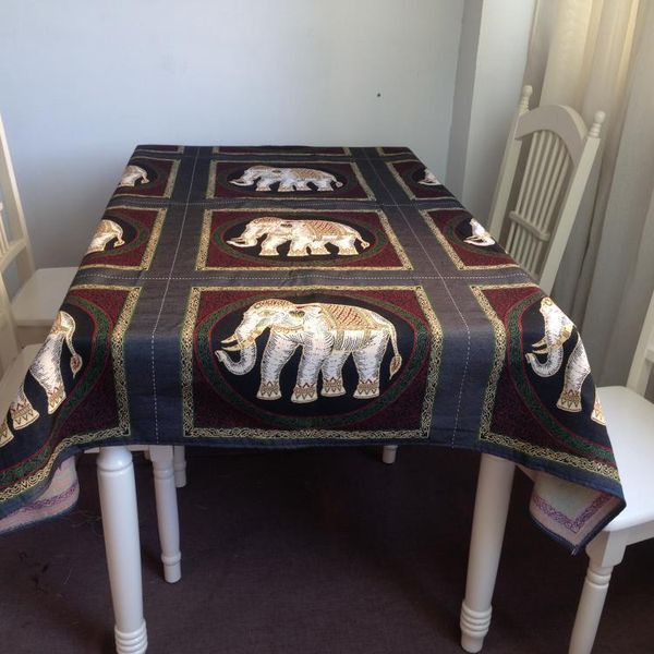 

table cloth embroidery bohemian mandala idian design home decoration kitchen accessories cover wedding christmas gift