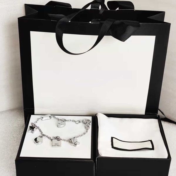 

designer bracelet chain silverstar gift butterfly bracelets chains fashion jewelry supply, Black