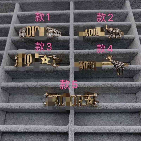 

special offer 75%off outlet onlinefashion family wheat ear simple pearl letter elephant giraffe bracelet female, Black