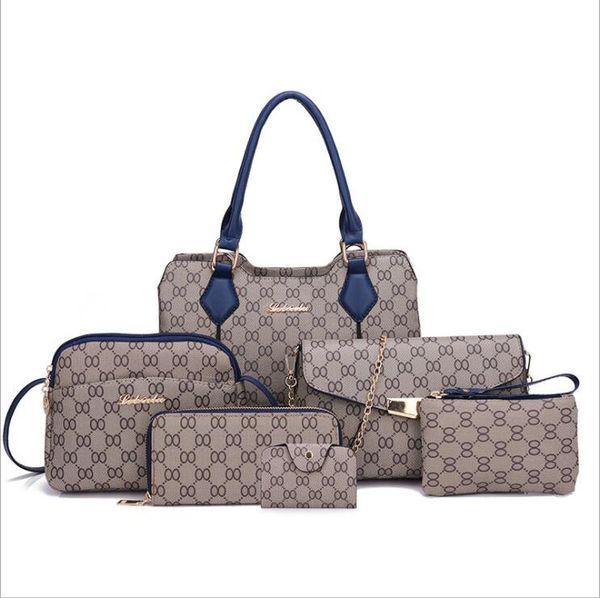 

women fashion shoulder bags elegant joker printed womens handbag simple atmospheric color matching portable mother bag multifunctional leath