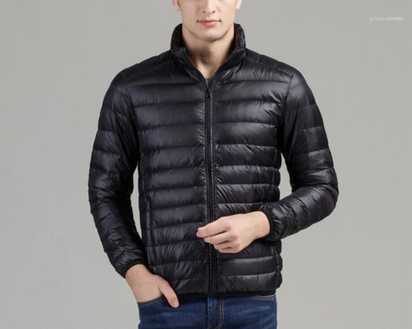 

men's down & parkas 2021 light jacket stand collar winter jacket1, Black