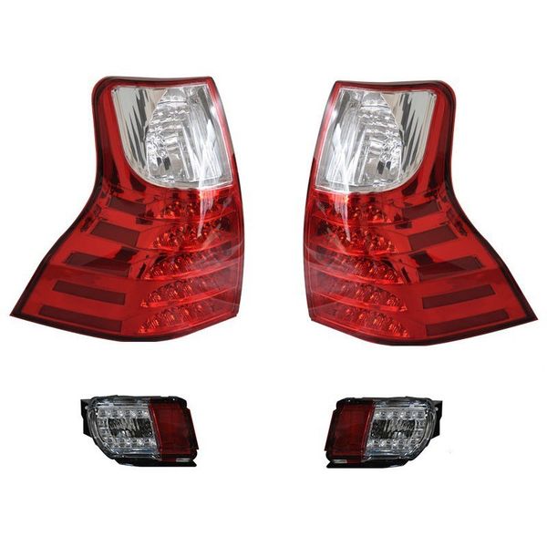 Luzes da cauda dos bens de carro para Toyota Prado EJ150 2011-Up Car-Styling Tailight LED Turnight Led Light Light Assembly Lâmpada