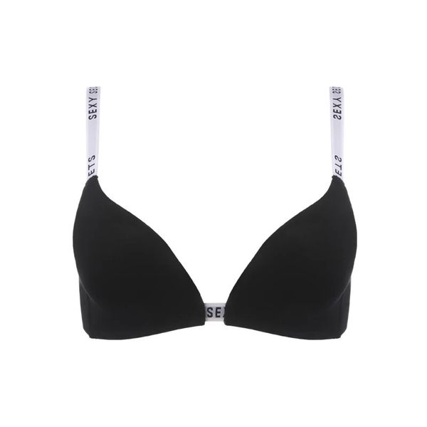 

seamless bra wire bra summer thin womens underwear ab cup lingerie femme intimates lingere underwear & sleepwears, Red;black