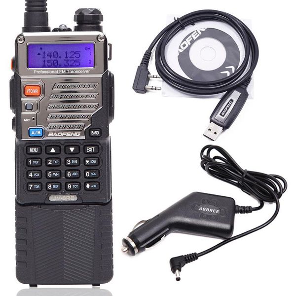 

walkie talkie baofeng uv-5re 8w upgrade version uv5re 128ch 136-174mhz & 400-520mhz ham 2 way radio