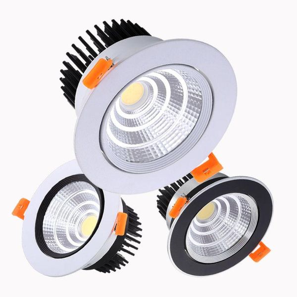 

downlights dimmable led downlight light ceiling spot 3w 5w 7w 9w 12w 15w 18w ac85-230v recessed lights indoor lighting