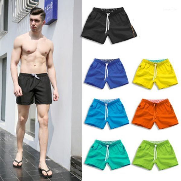 

men's shorts casual for men summer jogger board short bottoms mens breathable elastic waist plus size beach man1, White;black