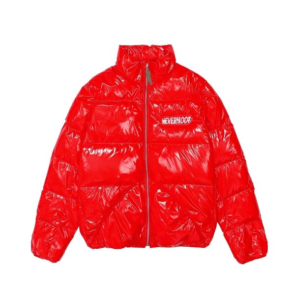 

men's cotton clothes campus students thickened neverhood warm solid color cotton clothes white velvet clothes, Black