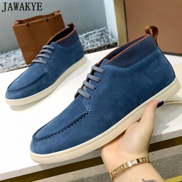 

big size 46 men's leather shoes high loafers flat lace-up male driving lazy business men dress, Black