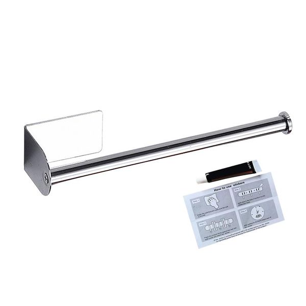 

toilet paper holders under cabinet easy install storage stainless steel for kitchen wall mounted bathroom towel holder punch-plastic wr