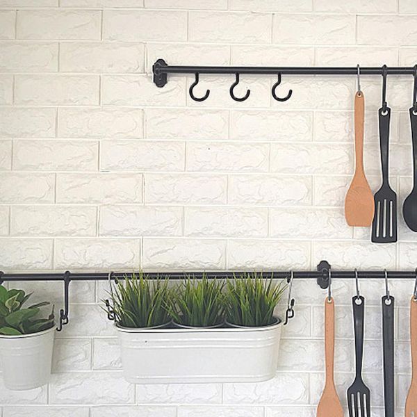 

hooks & rails 20pcs utensils hanging hook question mark shape cup hanger storage