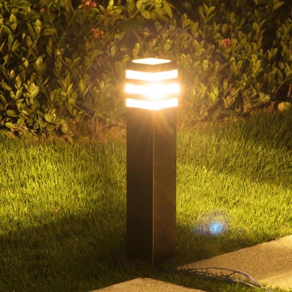 

lawn lamps beiaidi 12w e27 outdoor garden pathway light villa stand post waterproof bollard lamp landscape patio pillar