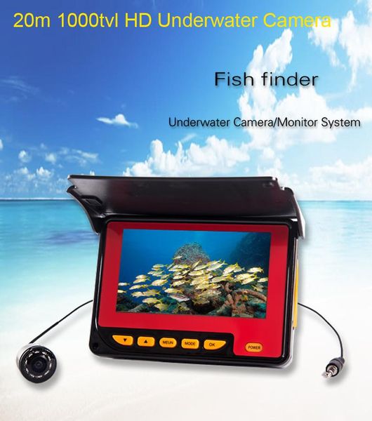 

4.3inch tft underwater fishing camera system hd 1000tv lines ip cameras
