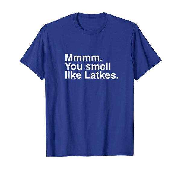 

Funny Latke Hanukkah You Smell Like Latkes Matching Couples T-Shirt, Mainly pictures