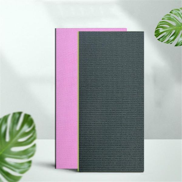

yoga mats pvc multifunction mat 40x60cmx0.8cm non-slip elastic portable sit-up for beginner environmental fitness gymnastics