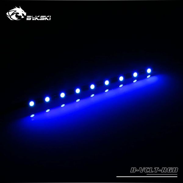 

bykski b-vclt-rgb rgb lighting strip for system ,12v led 70mm/100mm/150mm/200mm water cooler light building fans & coolings