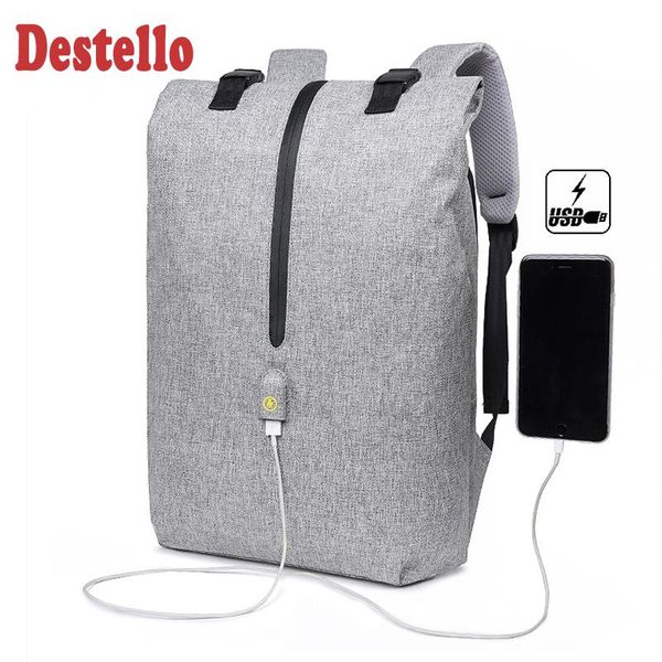 

backpack metal lock business travel fashion lapback pack