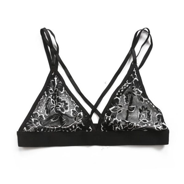 

bras hirigin women crop female underwears ladies short clause fashion 2 colora s-l, Red;black