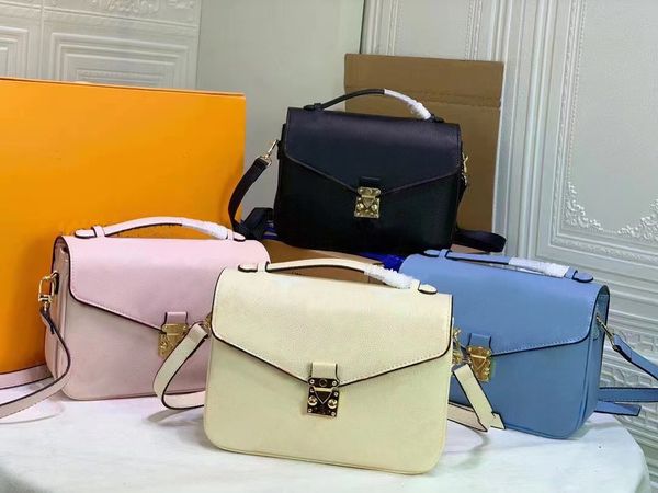 

classic designer bags 4 colors handbags women messenger handbag large monograms embossed pochette metis tote shoulder crossbody bag