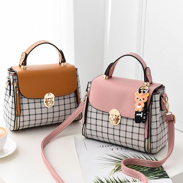 

women bags korean fashion 2021 new handbag simple and versatile one shoulder straddle women's bag