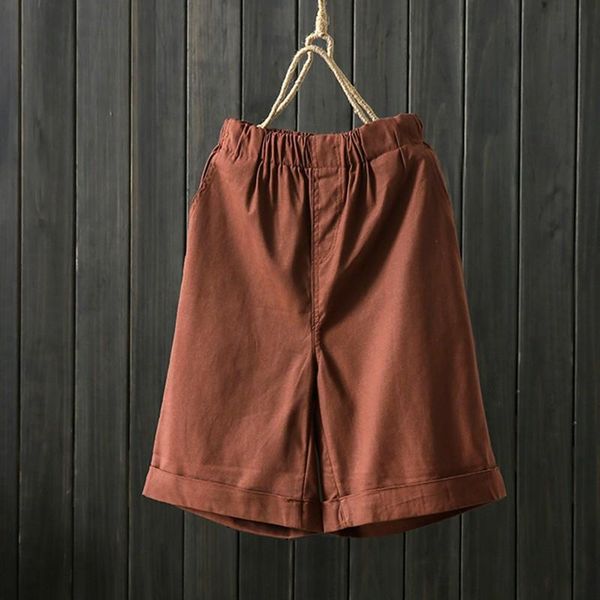 

women's pants & capris women cotton linen knee length casual 2021 summer simple style solid color loose comfortable female sweatpants s, Black;white