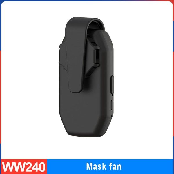 

electric fans clip-on personal mask fan mini portable silent air filter small size and weight usb rechargeable circulation exhaust