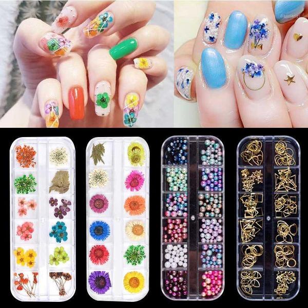

crystal nail stones pearl diy art decorations small irregular beads manicure tools mixed color glitter rhinestones1, Silver;gold