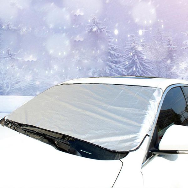

with sucking discs car windshield cover frost-proof front multipurpose sunshade