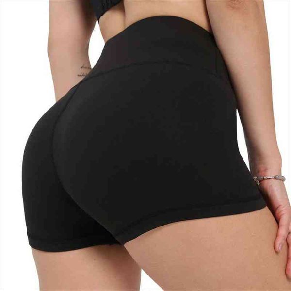

push up workout womens shorts high waist booty pants summer red sports femme, White;black