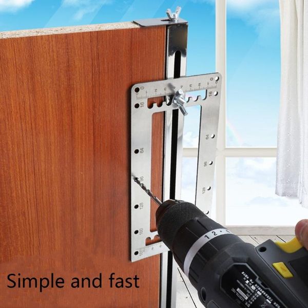 

professional hand tool sets hole handle punch locator woodworking pocket jig drill bits set wardrobe n7mb