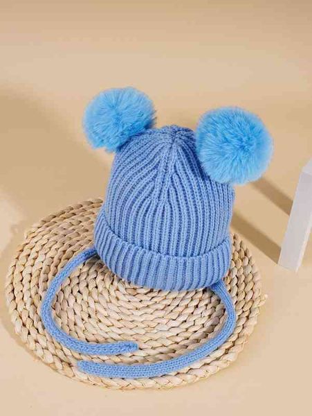 

baby pom beanie she, Yellow