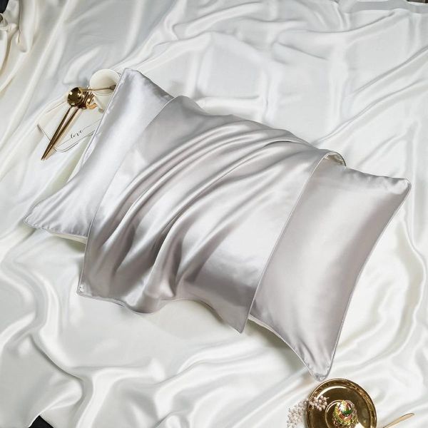 

pillow case pure color luxury 100% silk pillowcase, mulberry pillowcase.