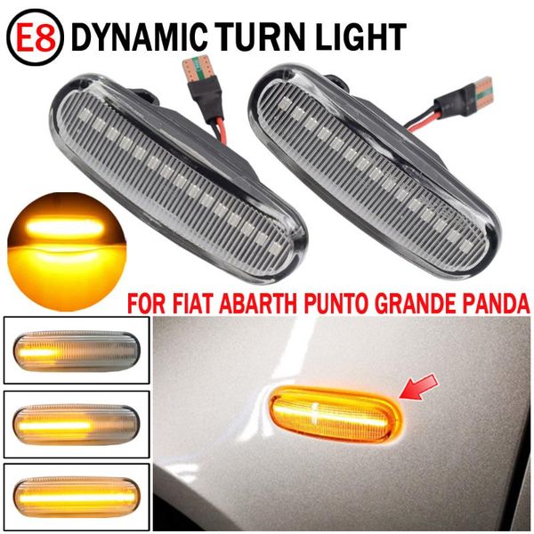 

2pcs led dynamic side marker turn signal blinker flowing water flashing light for panel van 2008.02-2021 emergency lights