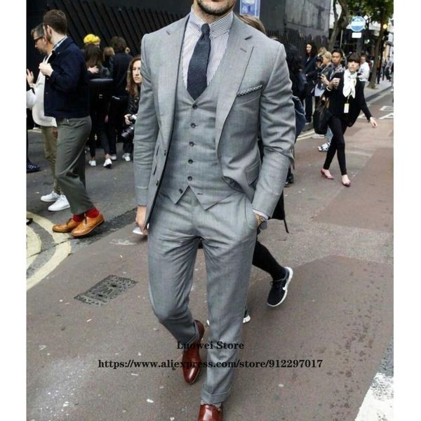 

men's suits & blazers mens slim fit classic formal business 3 piece sets male vintage wedding groom blazer terno masculino (jacket+vest, White;black